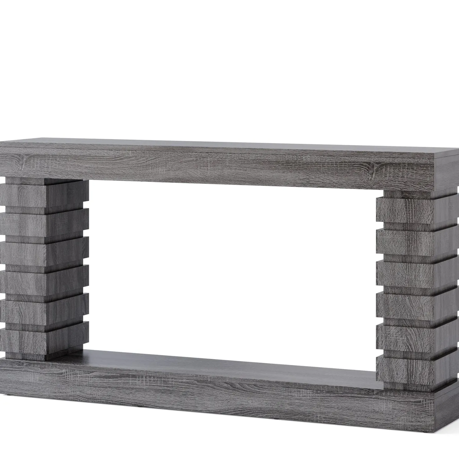 70.8" Console Table, Wood Rectangular Sofa Table for Living Room