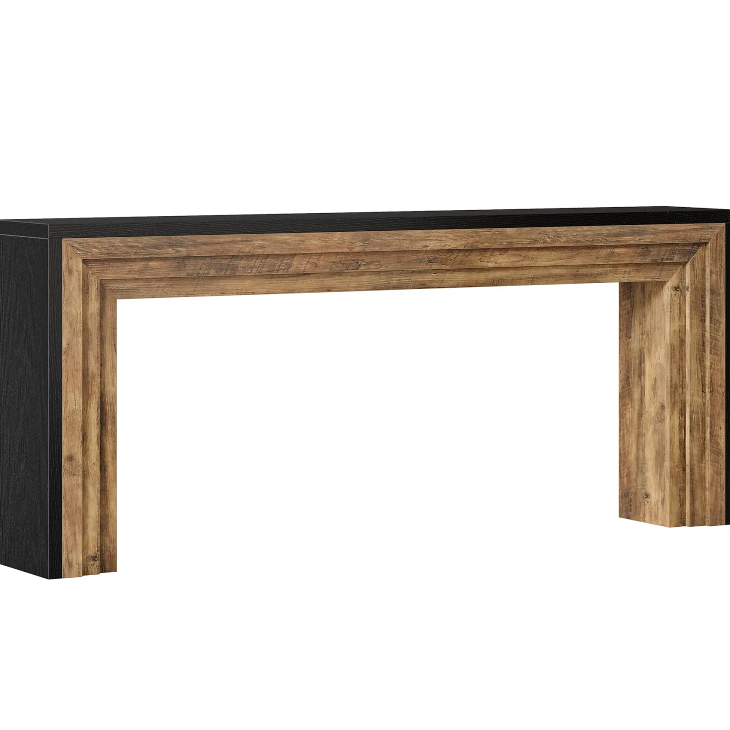 70.9" Console Table, Farmhouse Narrow Sofa Table Hallway Table