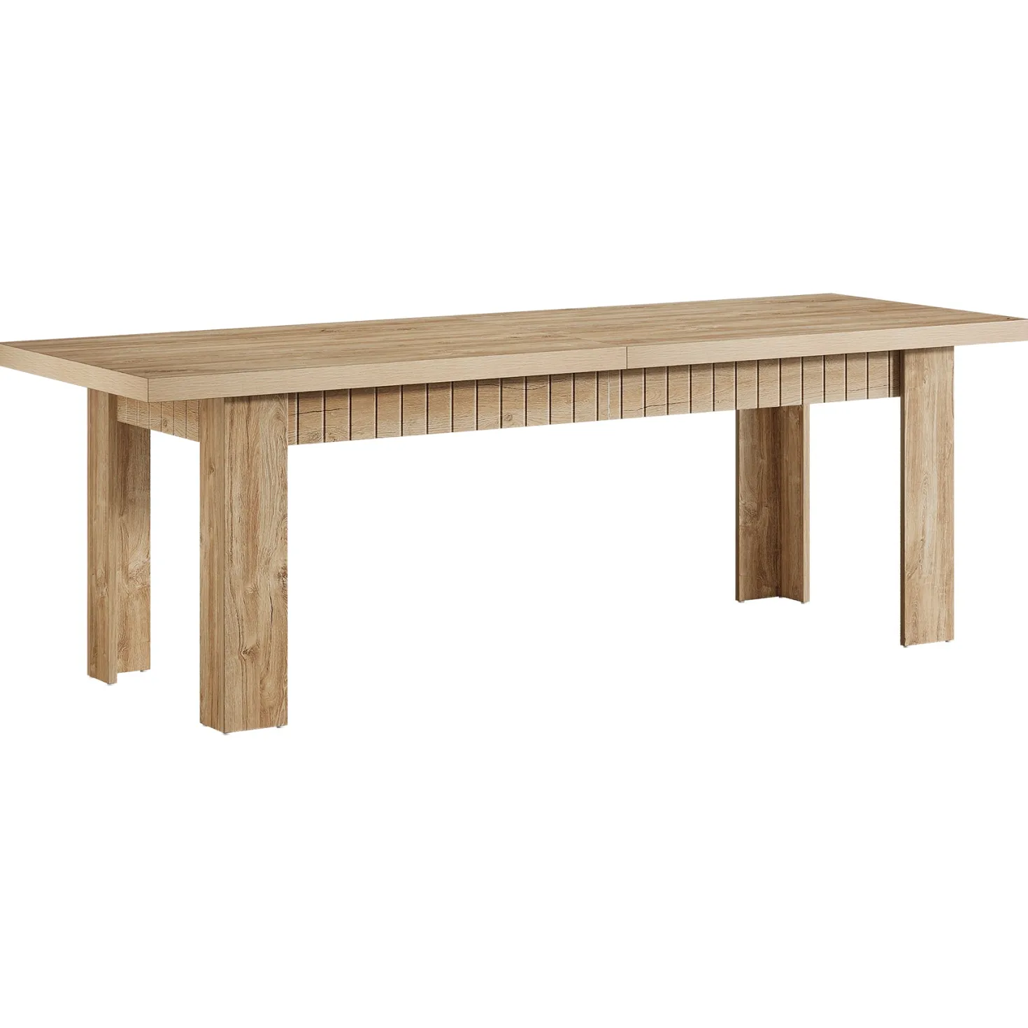79" Dining Table for 6-8 People, Rectangular Kitchen Table for Dining Room