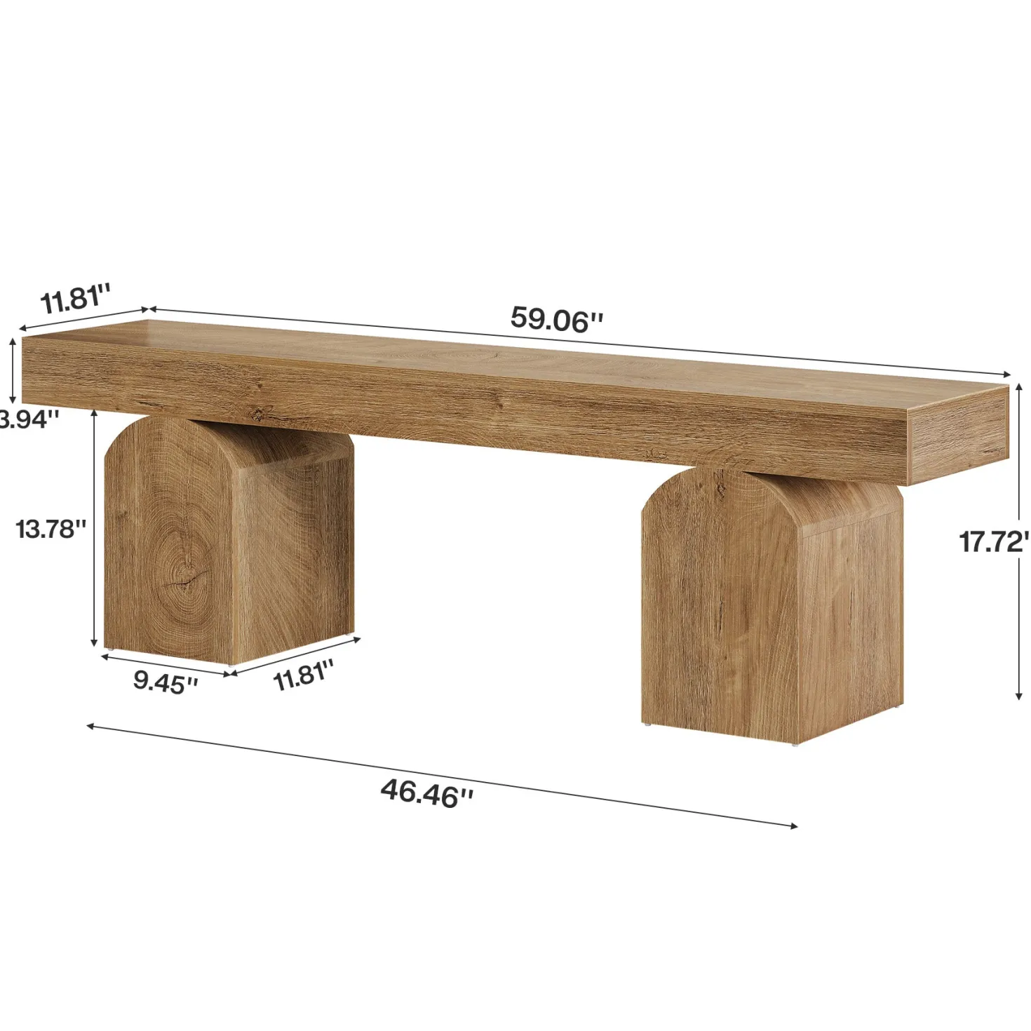 59" End of Bed Bench, Modern Bedroom Bench Window Bench