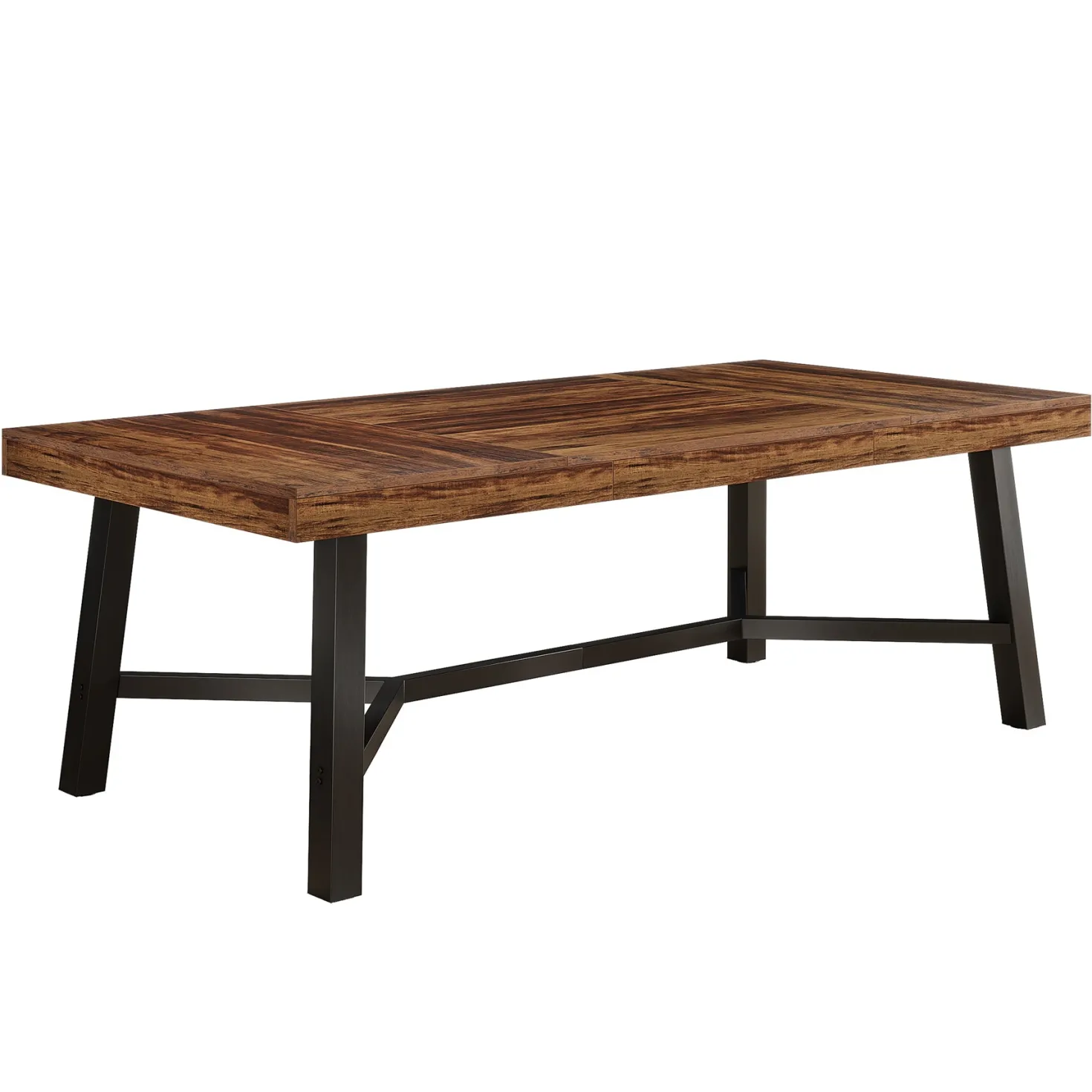 71" Executive Desk, Farmhouse Office Computer Desk with Sturdy Leg