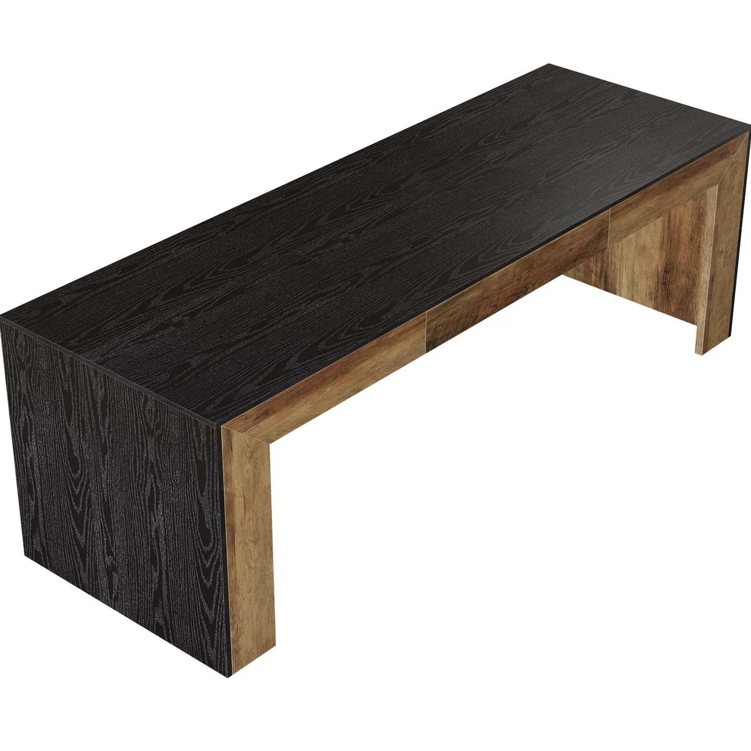 78.7" Long Dining Table, Rectangular Kitchen Table for 6-8 People