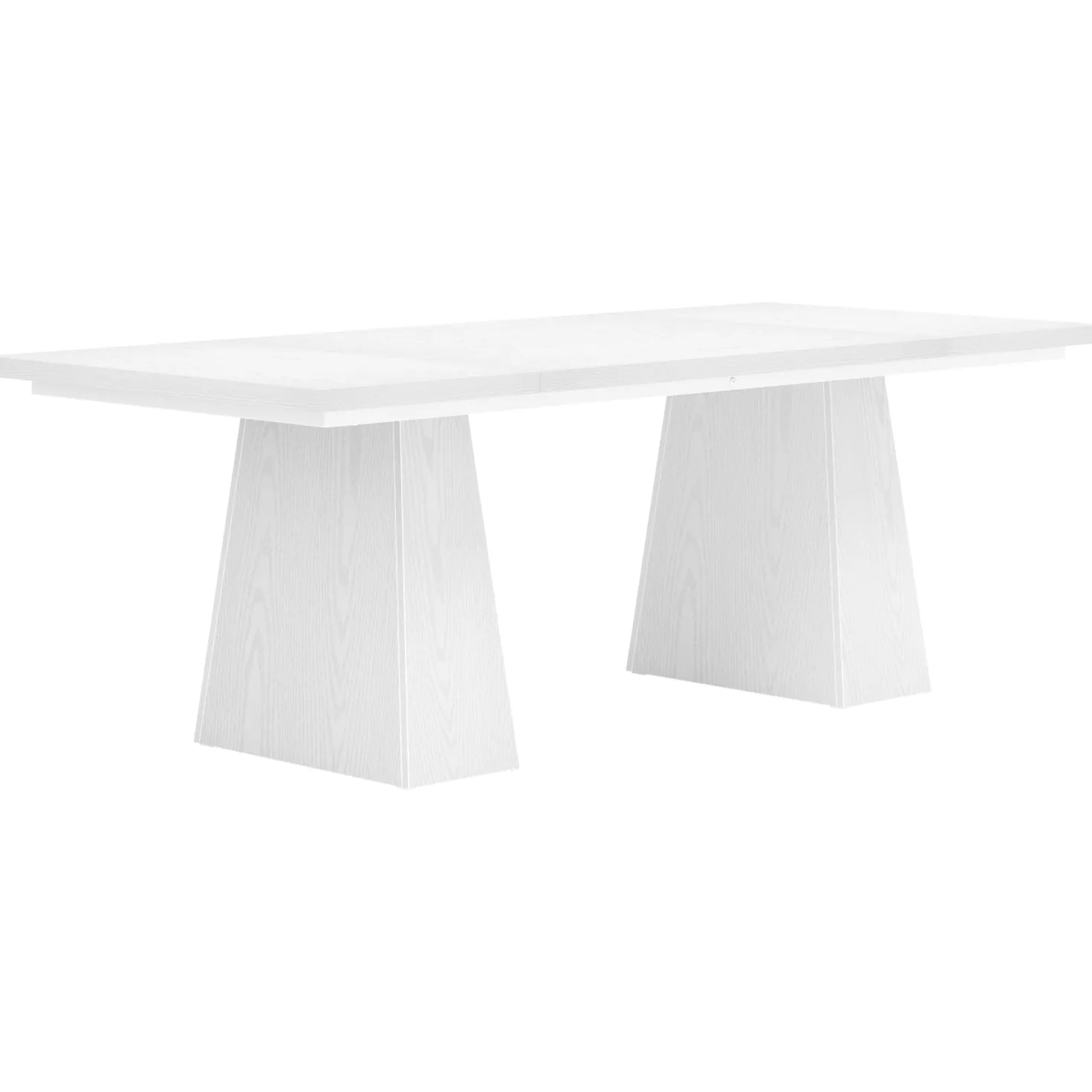 63" Modern Executive Desk, Large Office Computer Desk with Sturdy Double Pedestal