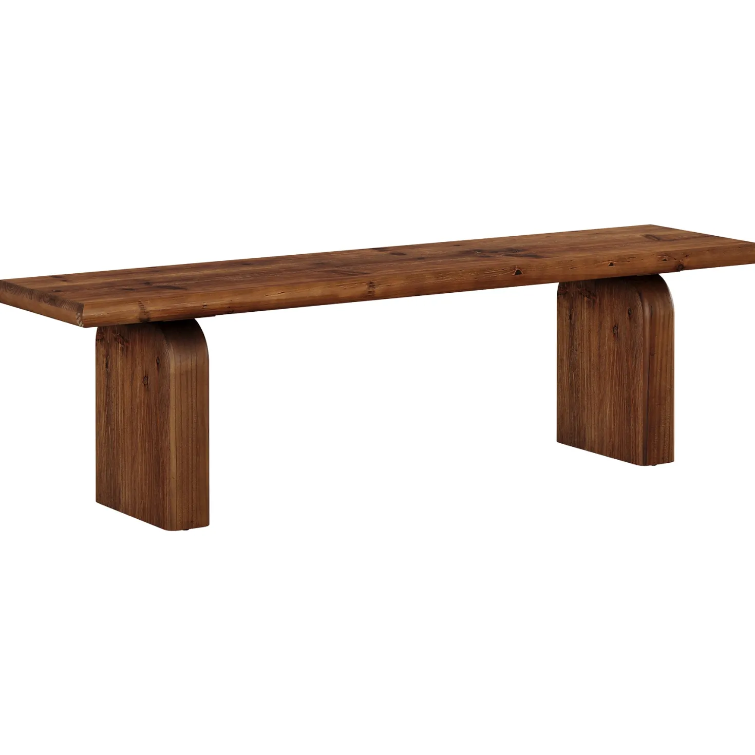 62.99" Solid Wood Entryway Bench, Farmhouse Indoor End of Bed Bench