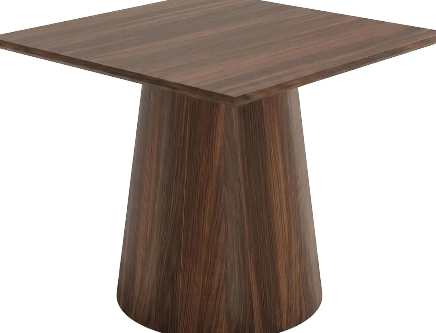 31.5" Square Conference Table, Wooden Meeting Room Table for 4 People