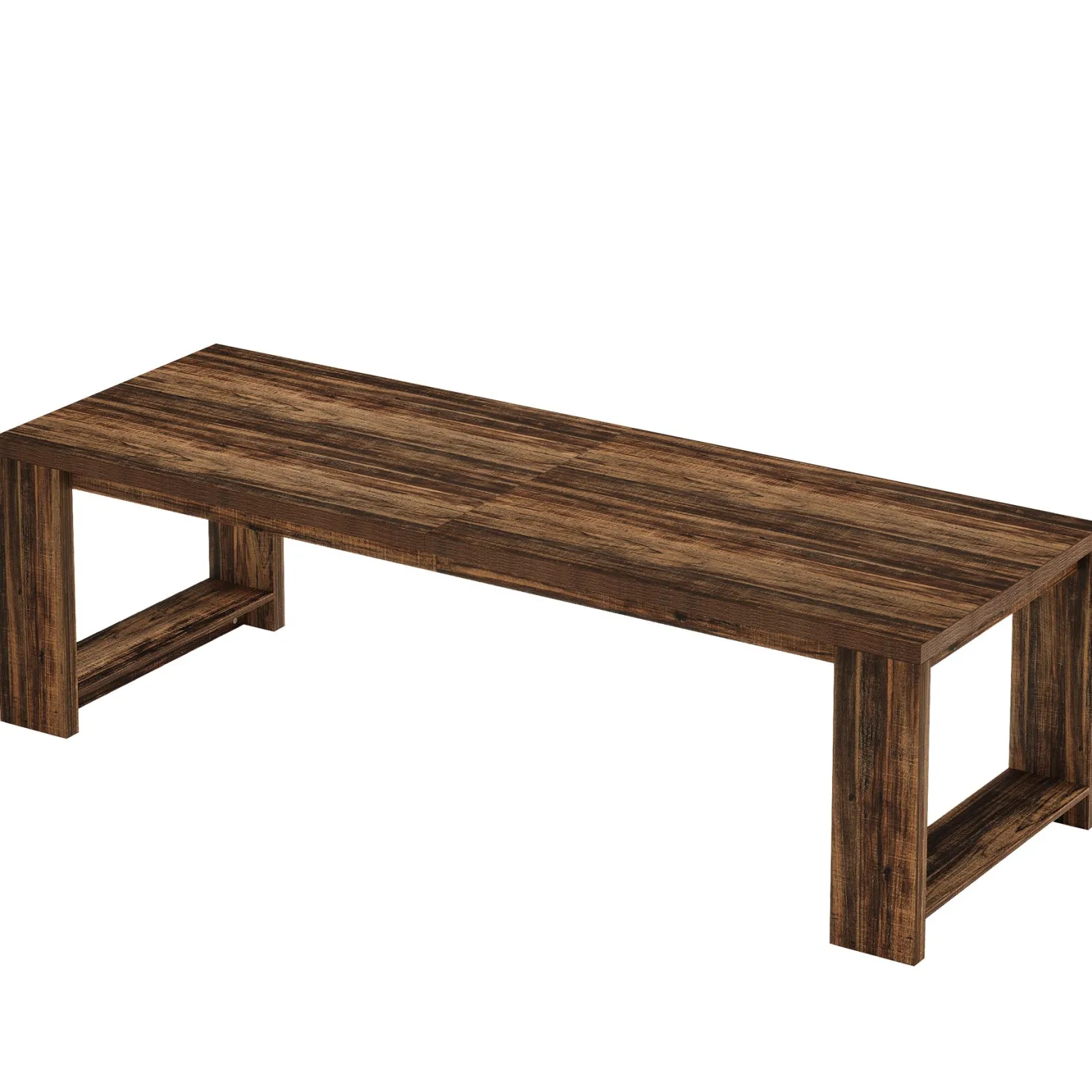 86" Two Person Desk, Long Computer Desk Conference Table for Home Office