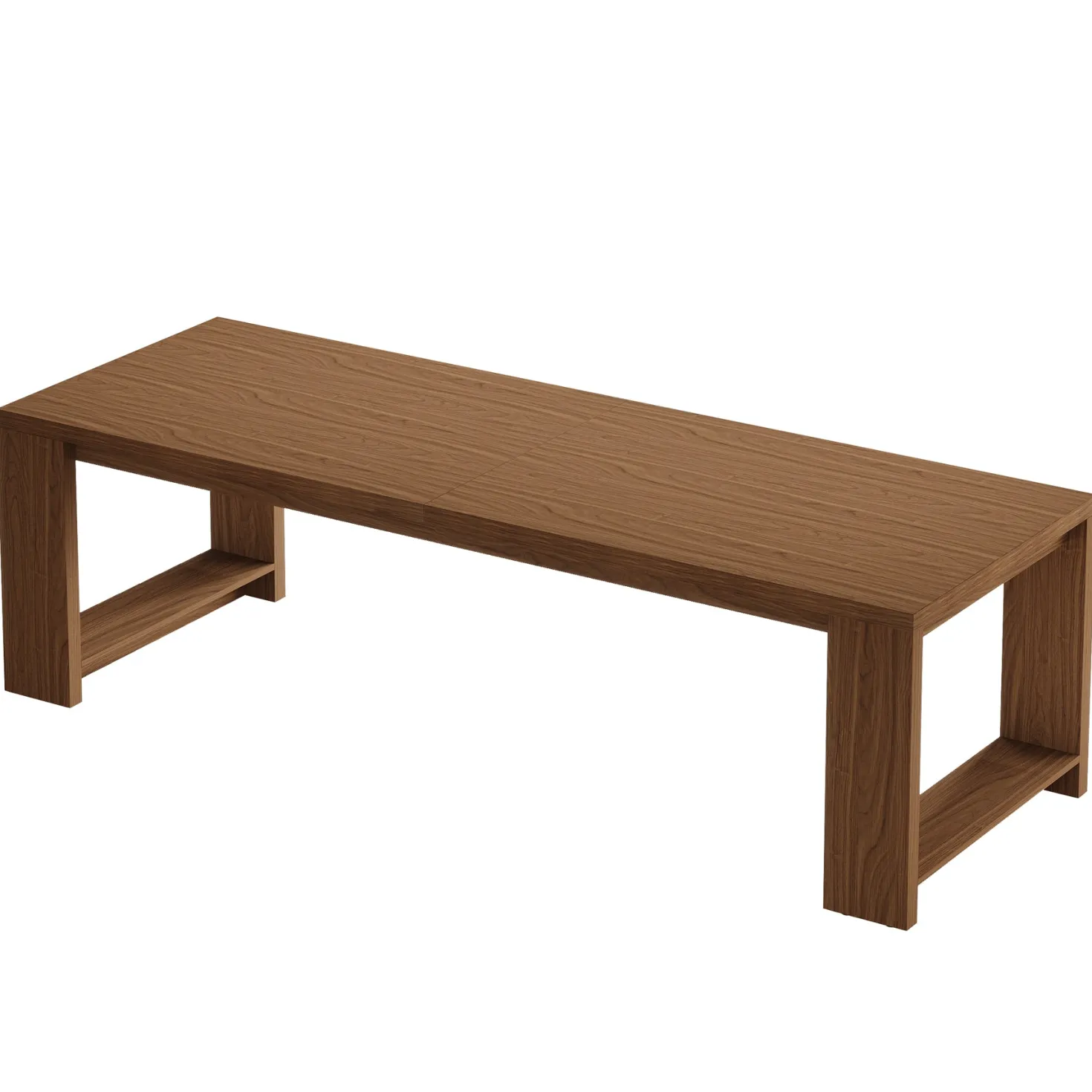 86" Two Person Desk, Long Computer Desk Conference Table for Home Office