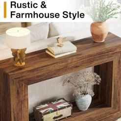 Farmhouse Console Table, 47