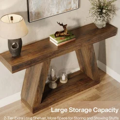 Farmhouse Console Table, 55
