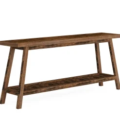 Farmhouse Console Table, 70.9