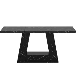 Faux Marble Dining Table, 63