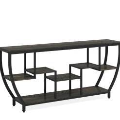 Industrial Console Table, 70.9