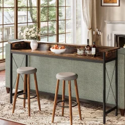 Industrial Console Table, 70.9