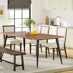 Industrial Dining Table, 70.9
