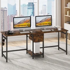 Industrial Two Person Desk, 78
