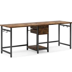 Industrial Two Person Desk, 78