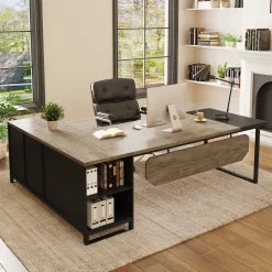Large L-Shaped Desk, 70.87