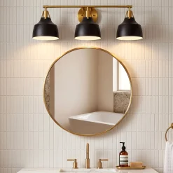 3-Light Bathroom Vanity Light, 24
