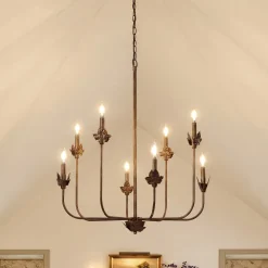 8-Light Chandeliers, 27