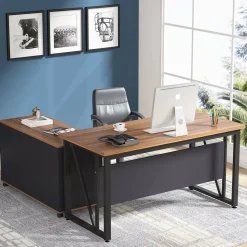 L-Shaped Computer Desk, 55