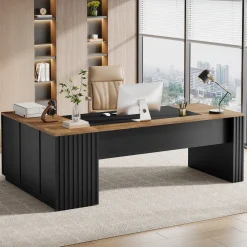 L-Shaped Executive Desk, 78.7