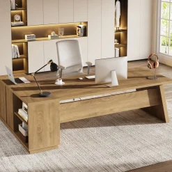 L-Shaped Executive Desk, 78