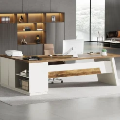 L-Shaped Executive Desk, 78