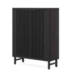Modern Shoe Cabinet, 6-Tier Rack Organizer with Adjustable Shelves