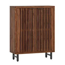 Modern Shoe Cabinet, 6-Tier Rack Organizer with Adjustable Shelves