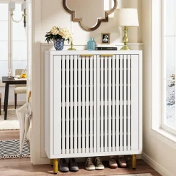 Modern Shoe Cabinet, 6-Tier Rack Organizer with Adjustable Shelves