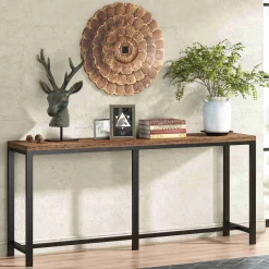 Narrow Console Table, 70.9