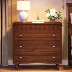 Nightstand with 3 Drawers, 31.5