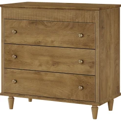 Nightstand with 3 Drawers, 31.5