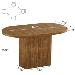 Oval Conference Table, 47.24