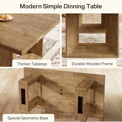 Rectangle Dining Table for 6-8, 63