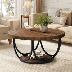 Round Coffee Table, 31.5