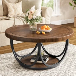 Round Coffee Table, 31.5