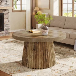 Round Coffee Table, 31.5
