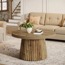 Round Coffee Table, 31.5