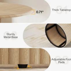 Round Dining Table, 47.24