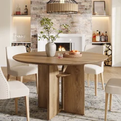 Round Dining Table, 39.37
