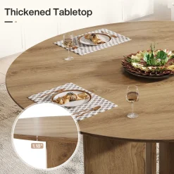 Round Dining Table, 39.37