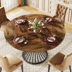 Round Dining Table for 4-6, 47