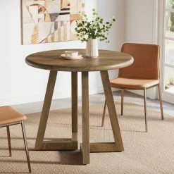 Round Dining Table for 2-4 People, 31.5