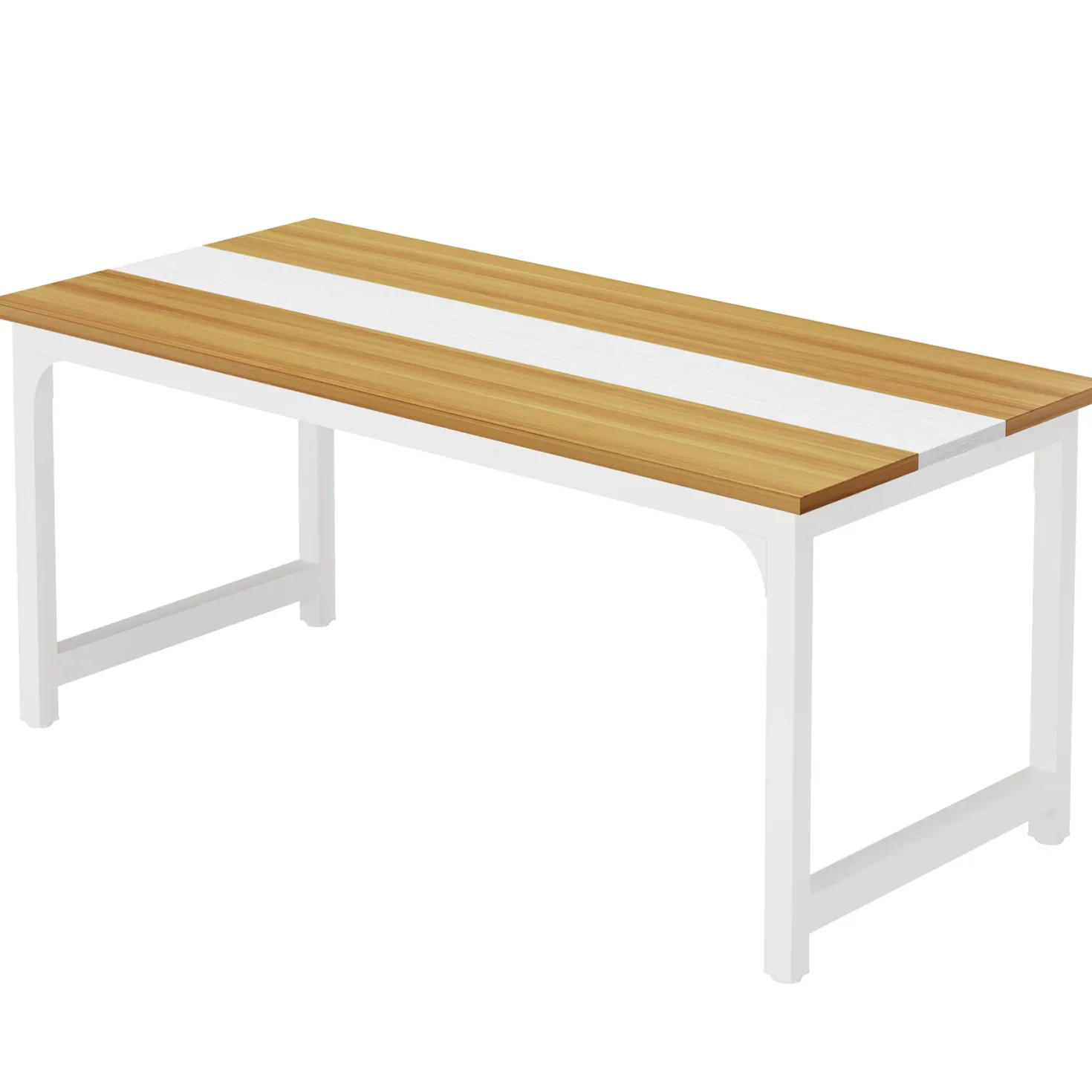 Simple Conference Table, Rectangular Meeting Table Computer Desk