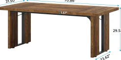 Simple Executive Desk, 70.9