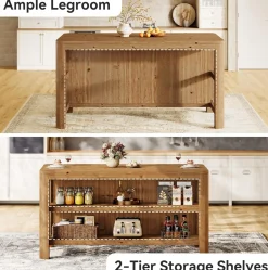 Solid Wood Bar Table, 63