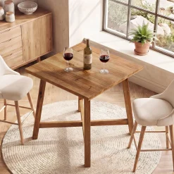 Solid Wood Bar Table, 31.5