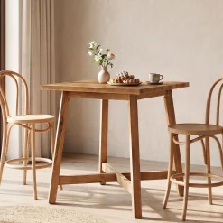 Solid Wood Bar Table, 31.5