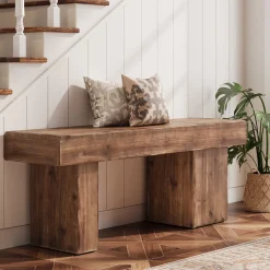Solid Wood Bench, 47